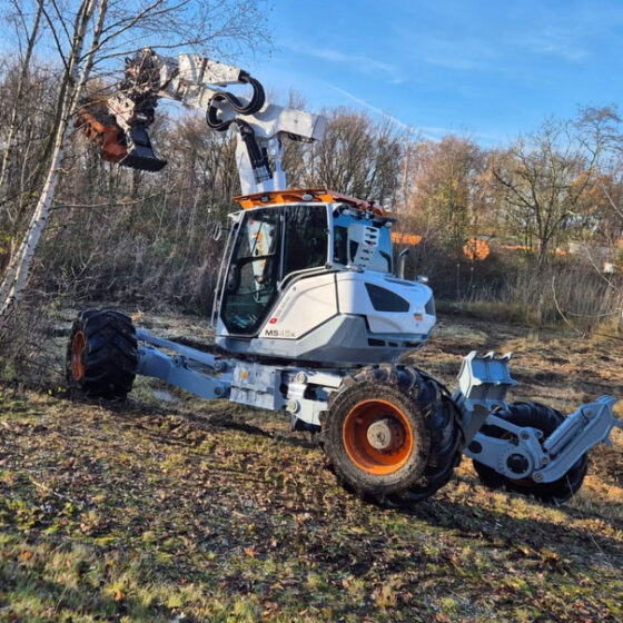 Schreitbagger Menzi Muck Pabst Landschaftsservice